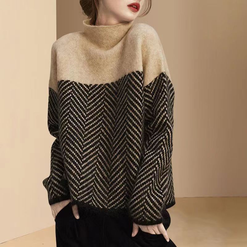 Thickened Turtleneck Bottoming Shirt Autumn And Winter Warm Sweater - MYN2O.COM  - null - Women Clothing - product_vendor - #product_price