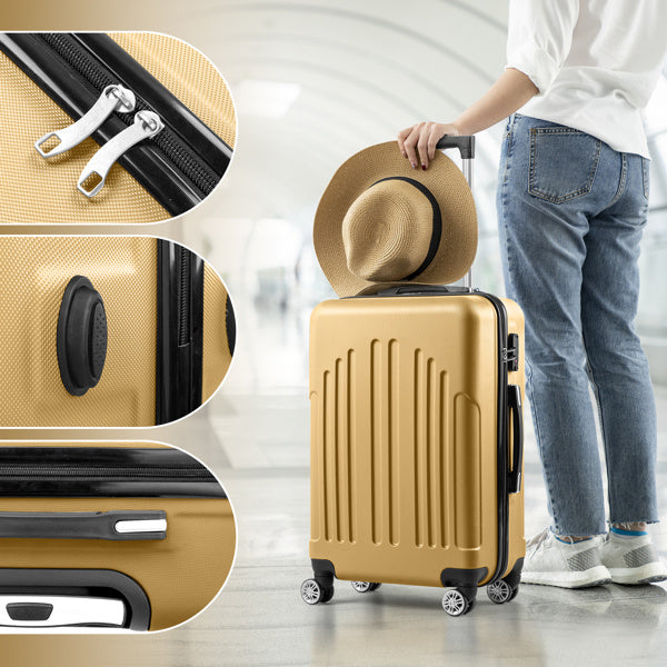 Vertical Striped Four In One Suitcase - MYN2O.COM  - null - travel bags - product_vendor - #product_price