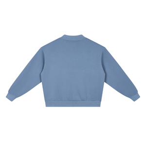 Unisex Vintage Wash Fleece Quarter Zip Sweatshirt