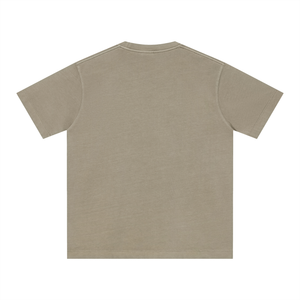Unisex Vintage Wash Boxy T-Shirt – Oversized Heavyweight Retro Streetwear Tee
