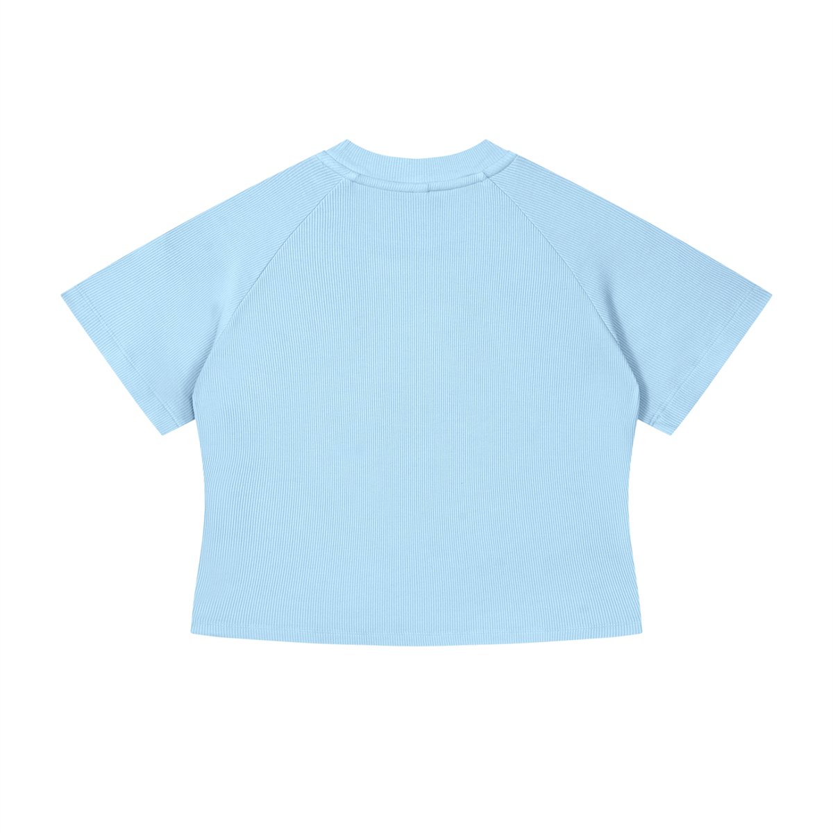 Women's Mineral Wash Crop T-Shirt – Slim Fit Vintage Streetwear Tee