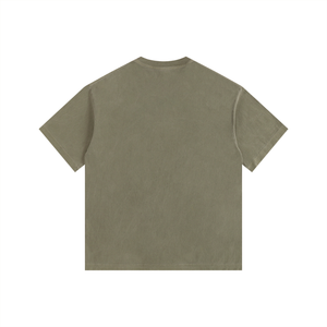 Vintage Washed Oversized Cotton T-Shirt