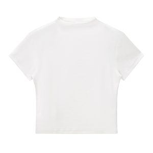 Essential Slim Fit Mock Neck T-Shirt