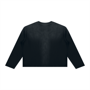 Unisex Sunfade Boxy Long Sleeve T-Shirt