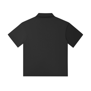 Drop Shoulder Short-Sleeve Polo