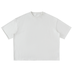 Washed Rolled Hem Half Sleeve T-Shirt