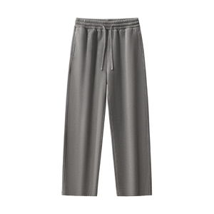 Frayed Enzyme Washed Fleece Sweatpants