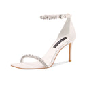 Women's Light Luxury Sandals with Rhinestones | MYN2O