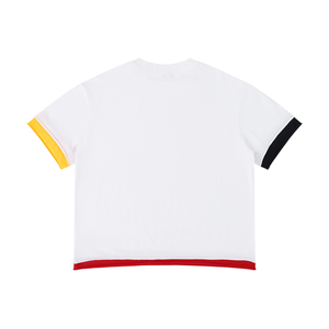 Unisex Boxy Color Block T-Shirt – Oversized Premium Streetwear Tee