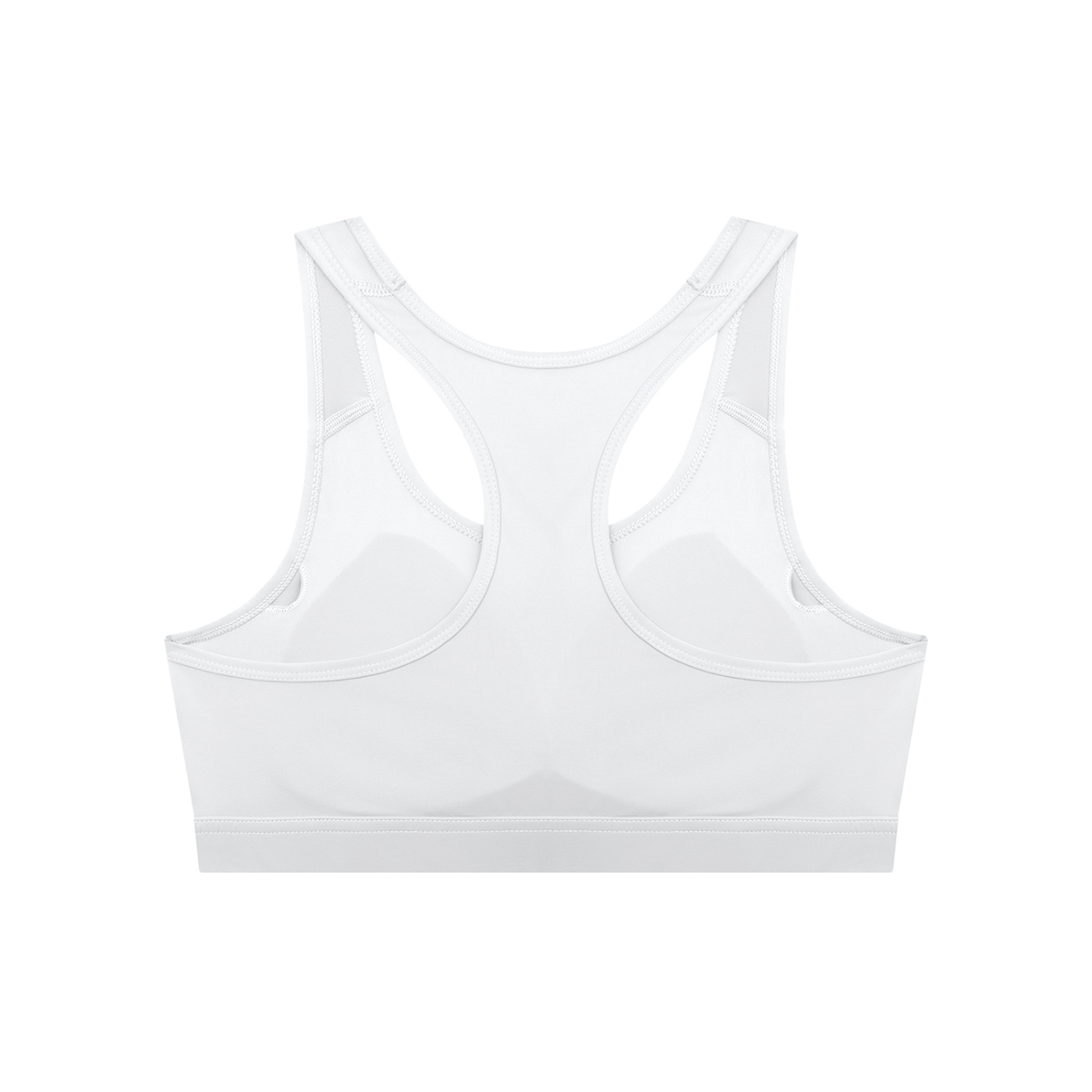Women's Cropped Sports Bra – Medium Support Activewear Crop Top