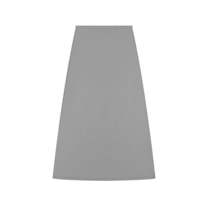 Women's Solid Color Knit Maxi Skirt – High-Waisted Stretch Casual Skirt