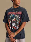 Men’s graphic round neck half sleeve t-shirt – MYN2O

