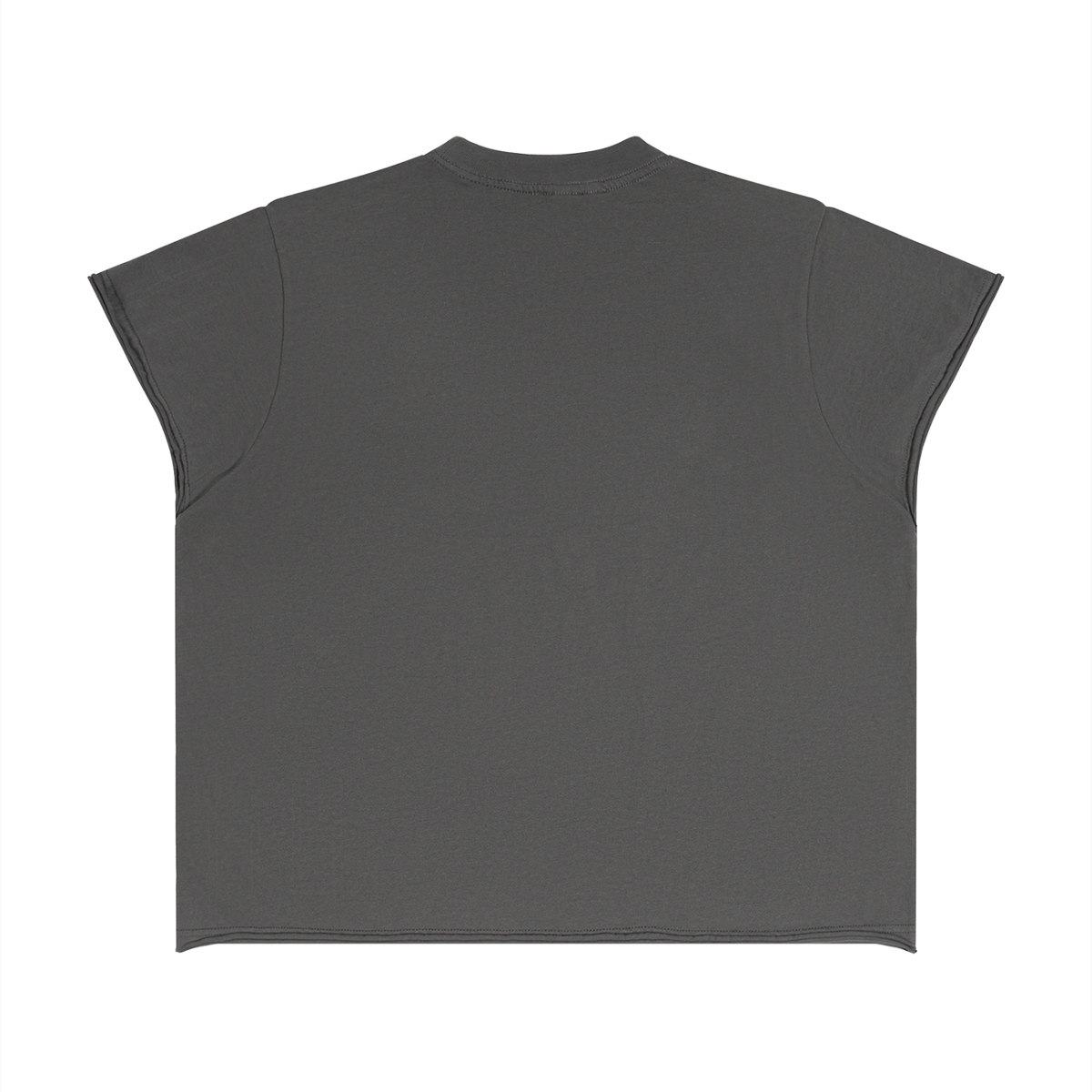 Unisex Boxy Raw Edge T-Shirt – Oversized Heavyweight Vintage Streetwear Tee