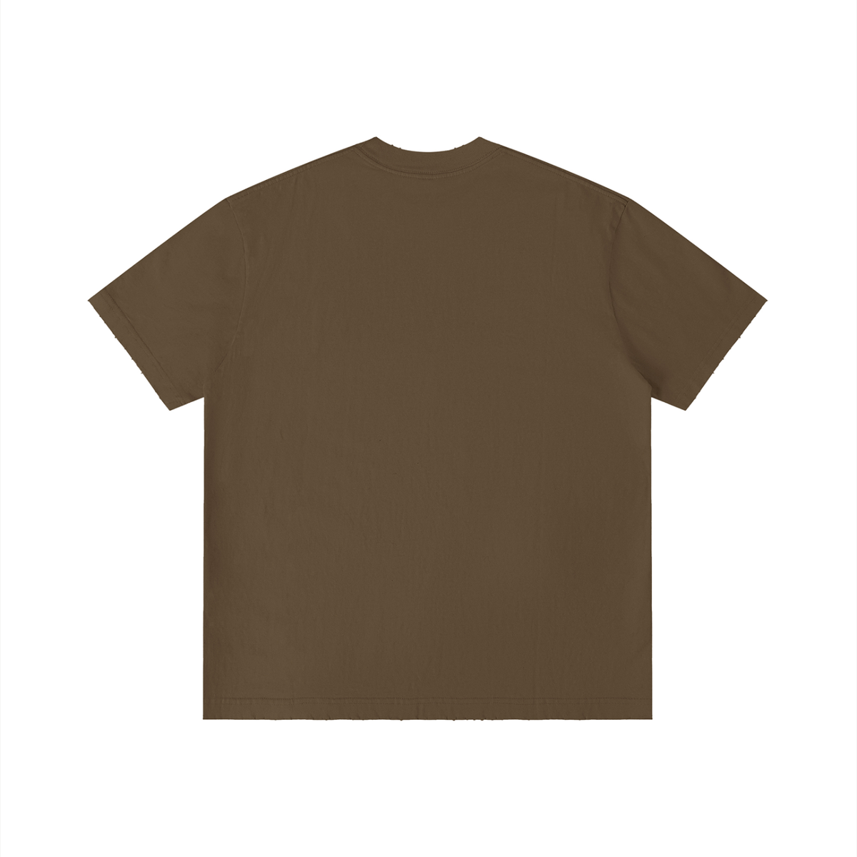 Unisex Vintage Wash Distressed T-Shirt – Oversized Premium Streetwear Tee