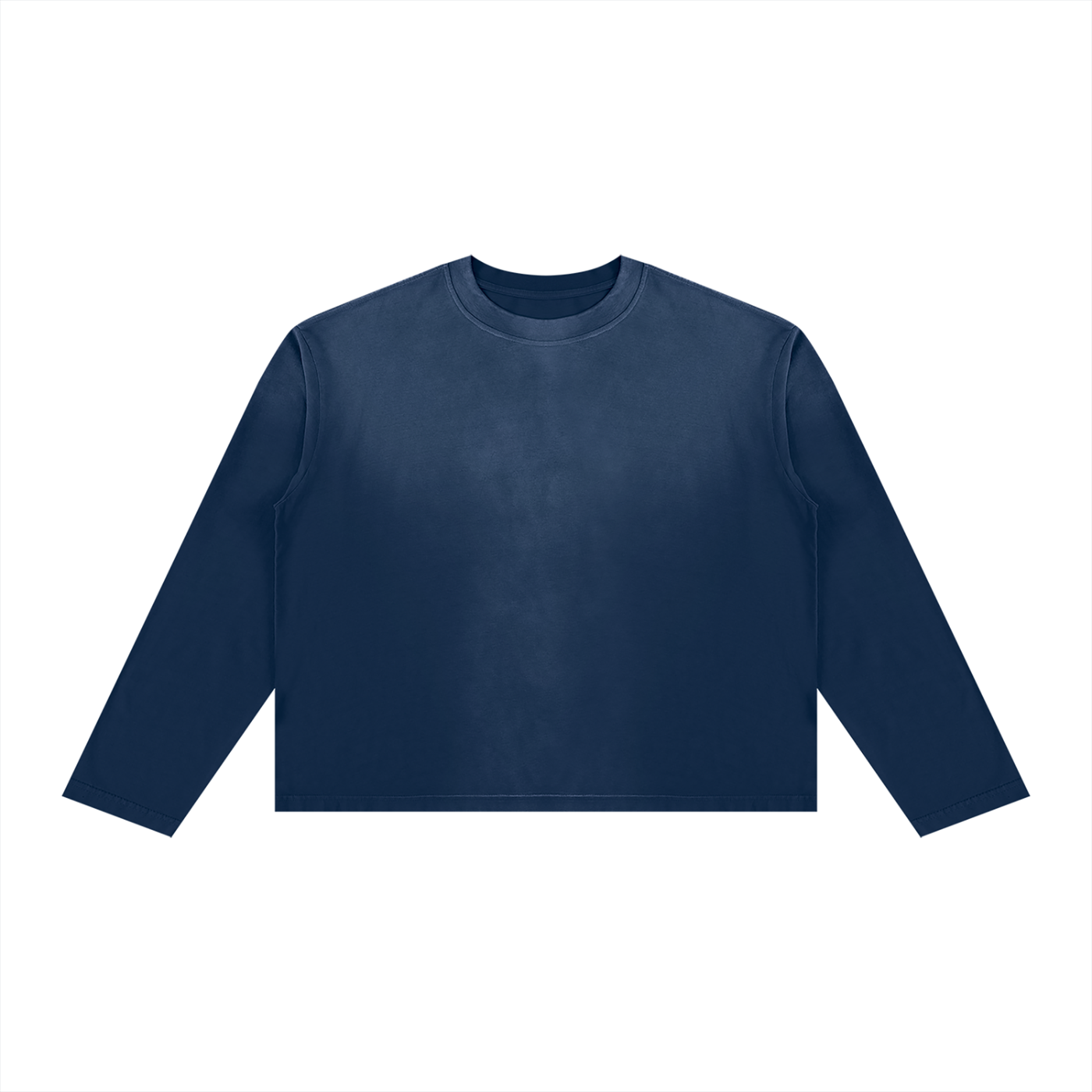 Unisex Sunfade Boxy Long Sleeve T-Shirt