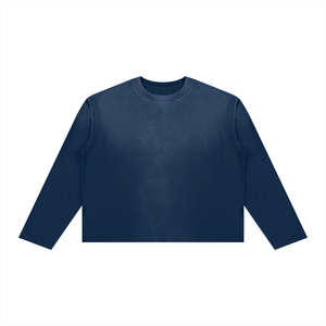 Unisex Sunfade Boxy Long Sleeve T-Shirt
