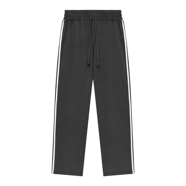 Snow Washed Contrast Tape Sweatpants