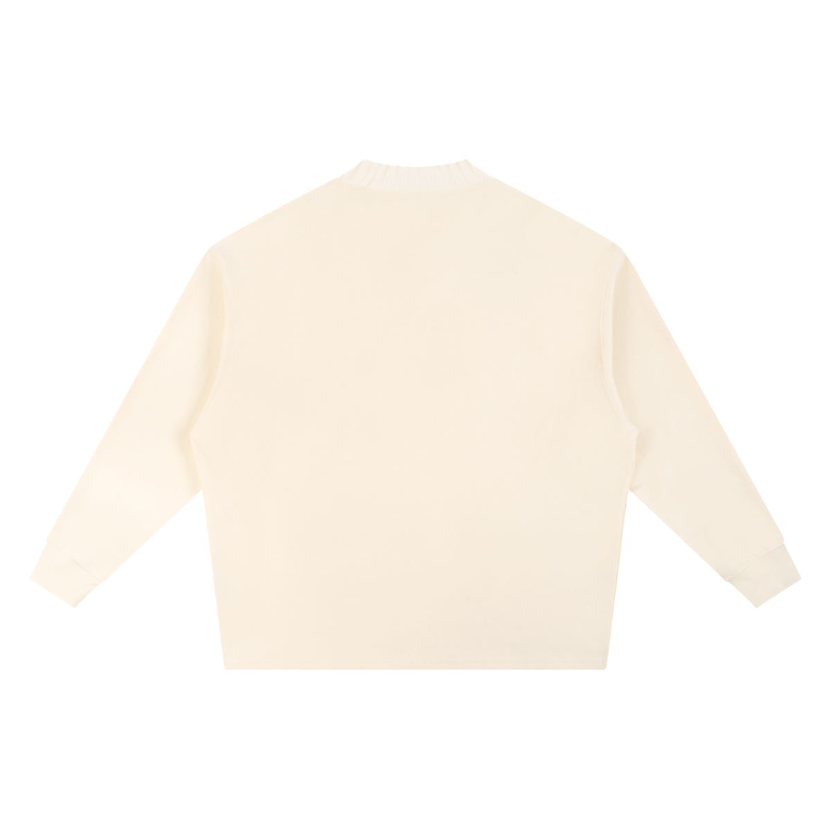 Knitted Round Neck Oversize Sweatshirt
