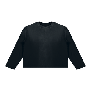 Unisex Sunfade Boxy Long Sleeve T-Shirt