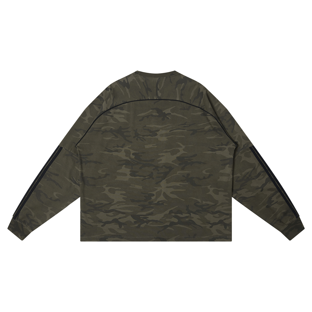 Unisex Camo Loose Long Sleeve T-Shirt – Oversized Streetwear Tee