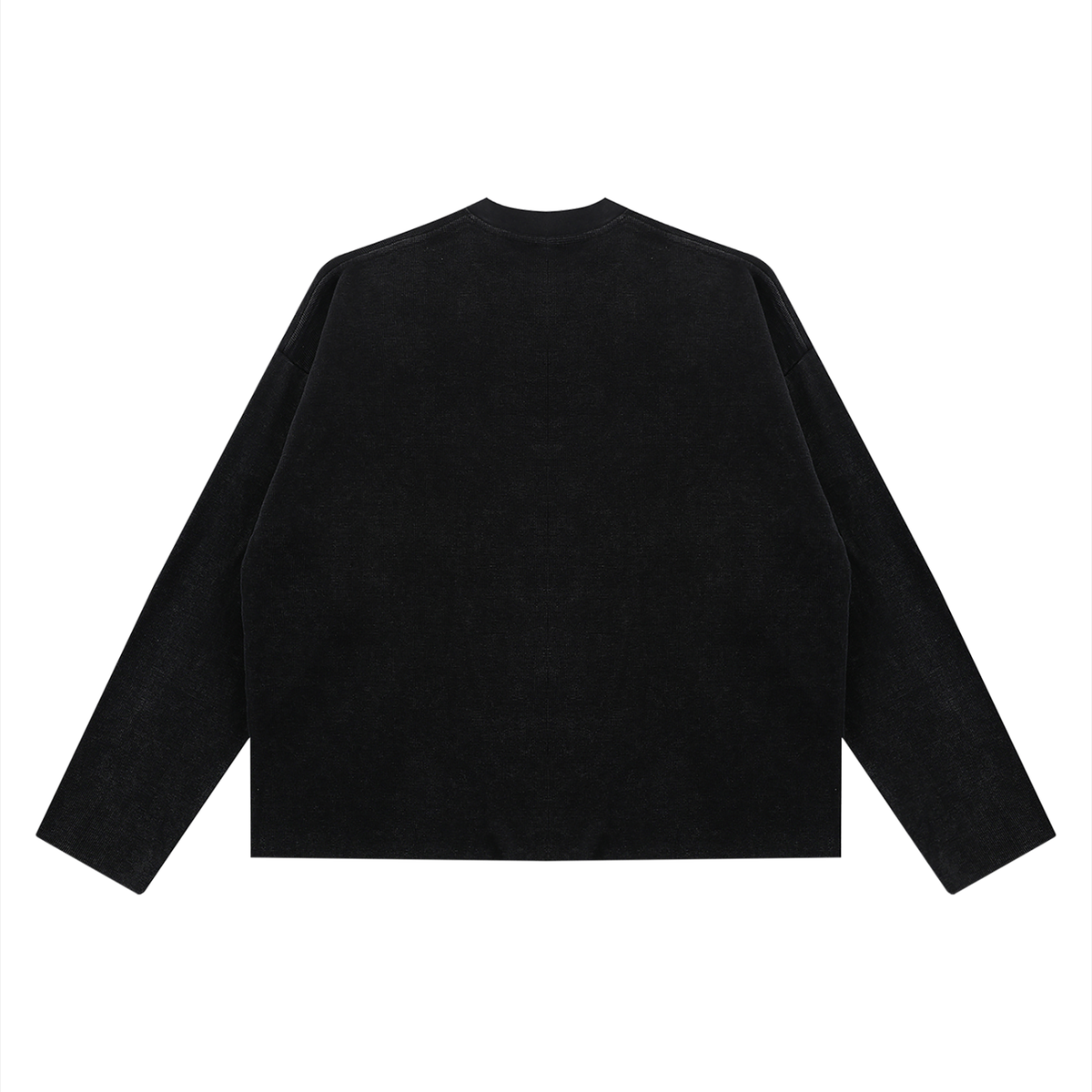 Unisex Vintage Wash Boxy Waffle Raw Edge T-Shirt – Oversized Premium Streetwear Tee