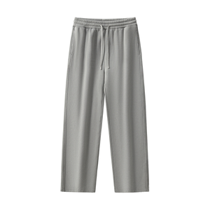 Frayed Enzyme Washed Fleece Sweatpants
