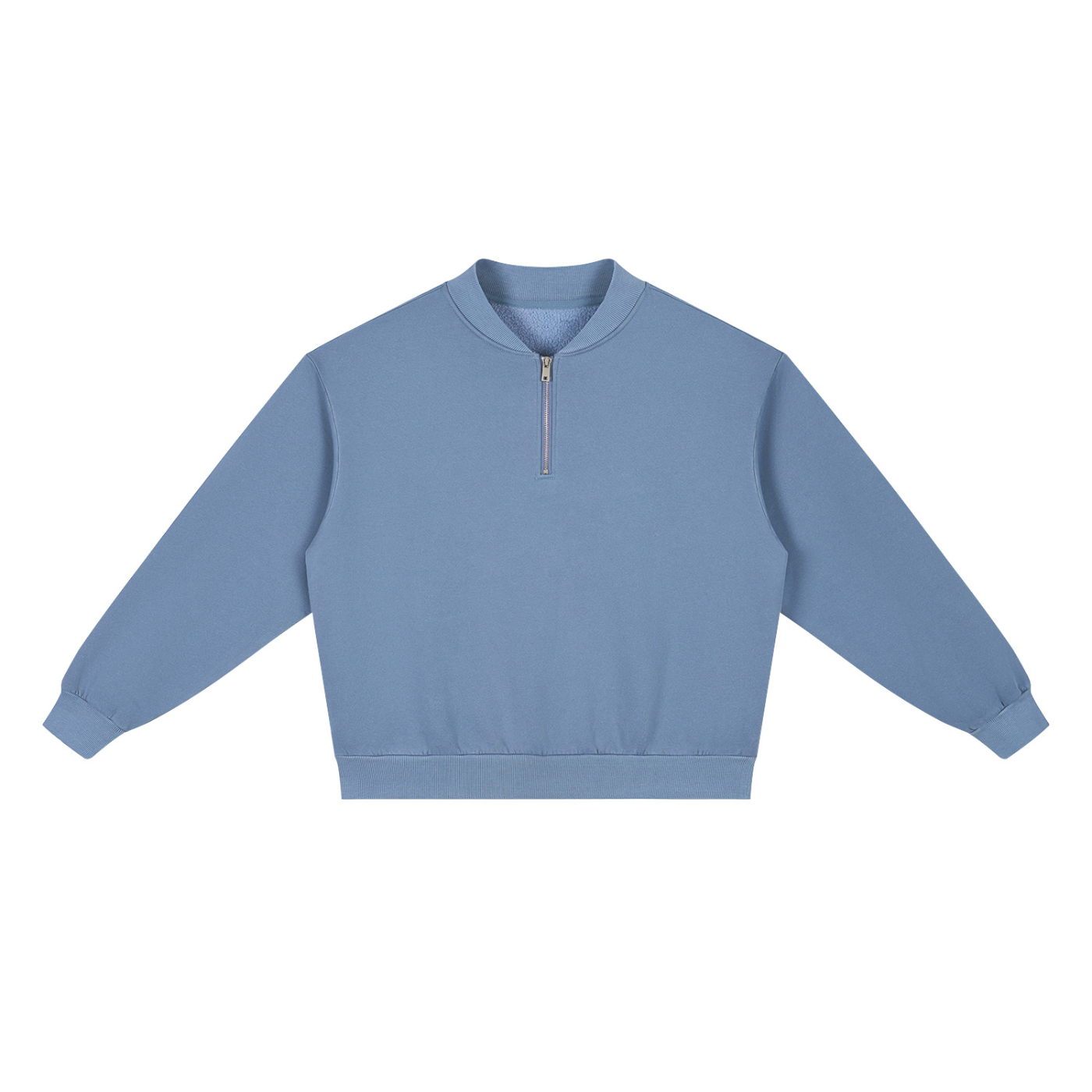 Unisex Vintage Wash Fleece Quarter Zip Sweatshirt