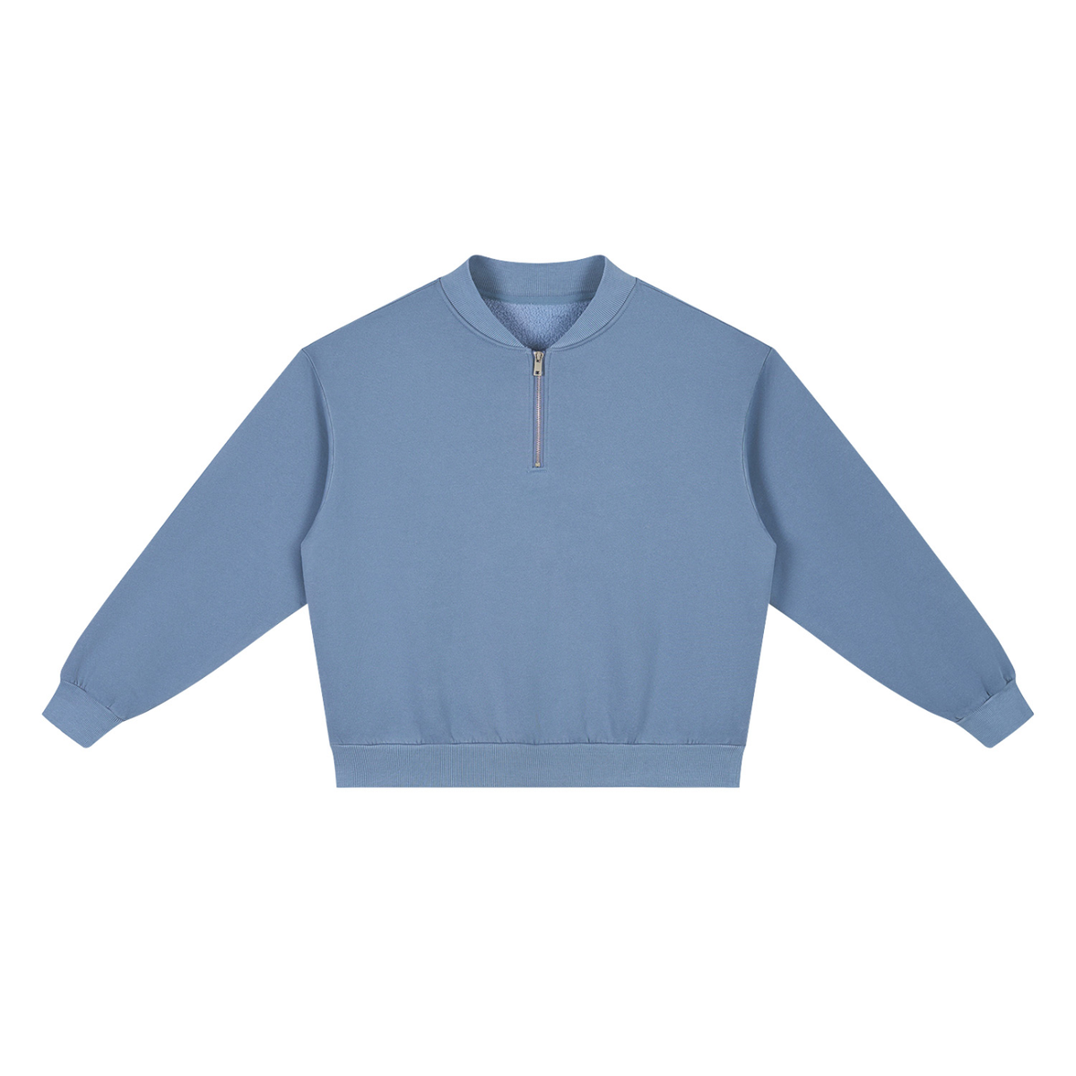 Unisex Vintage Wash Fleece Quarter Zip Sweatshirt