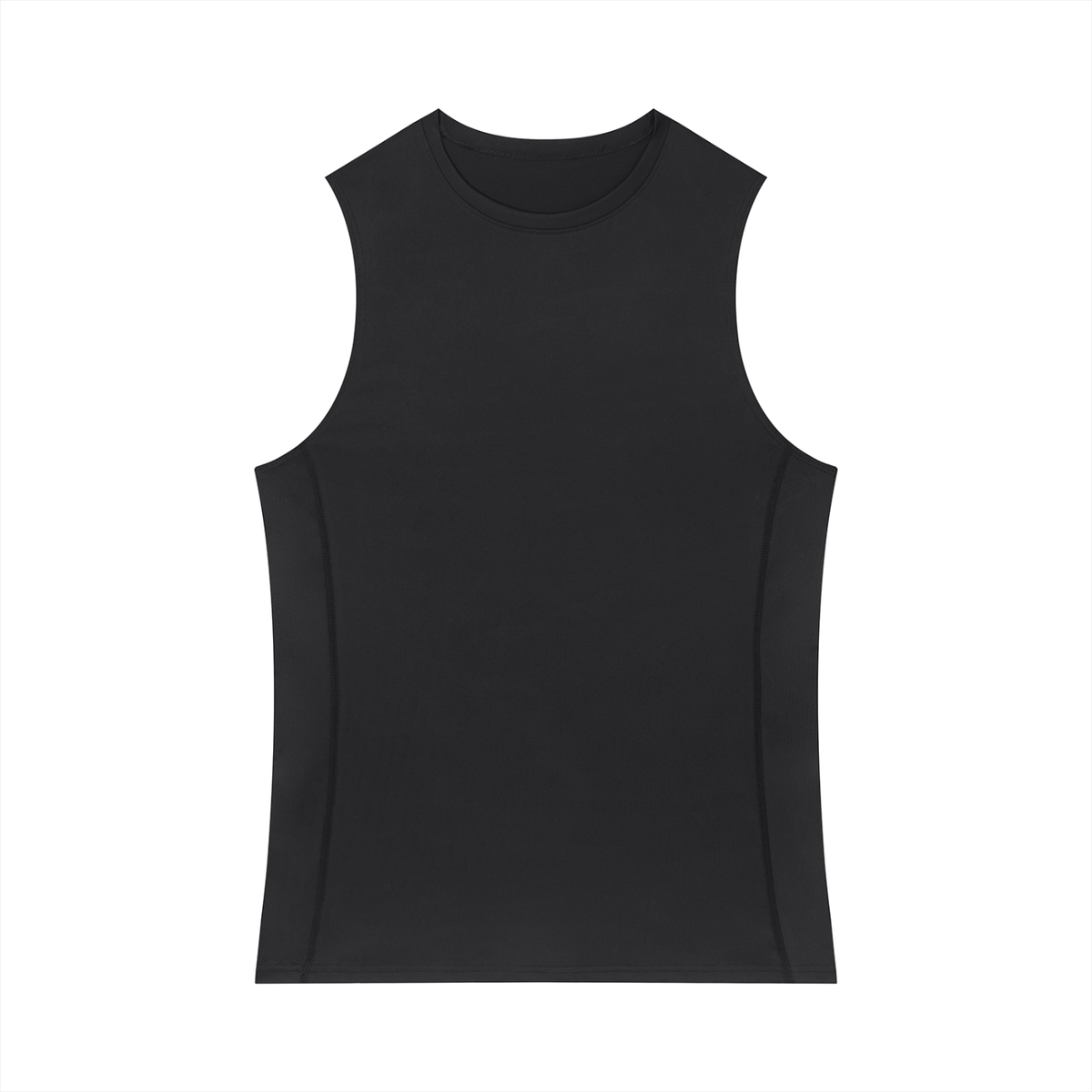Men's Slim Fit Topstitch Tank Top – Premium Athletic Sleeveless Shirt