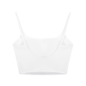Women's Solid Color Sports Bra – Medium Support Activewear Bra