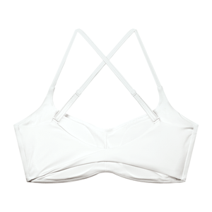 Women's Cropped Sports Bra – High Support Seamless Workout & Yoga Bra