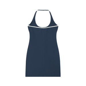 Women's Binding Tight Halter Dress – Bodycon Sleeveless Mini Dress