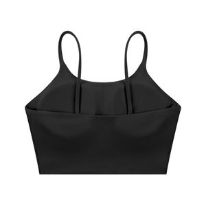 Women's Spaghetti Strap Yoga Sports Bra – Low Impact Activewear Bra