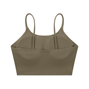 Women's Spaghetti Strap Yoga Sports Bra – Low Impact Activewear Bra