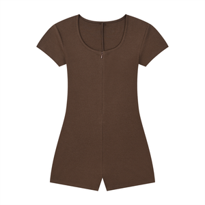 Women's Dual-Function Cape Tie-Waist Romper – Slim Fit Casual One-Piece Outfit