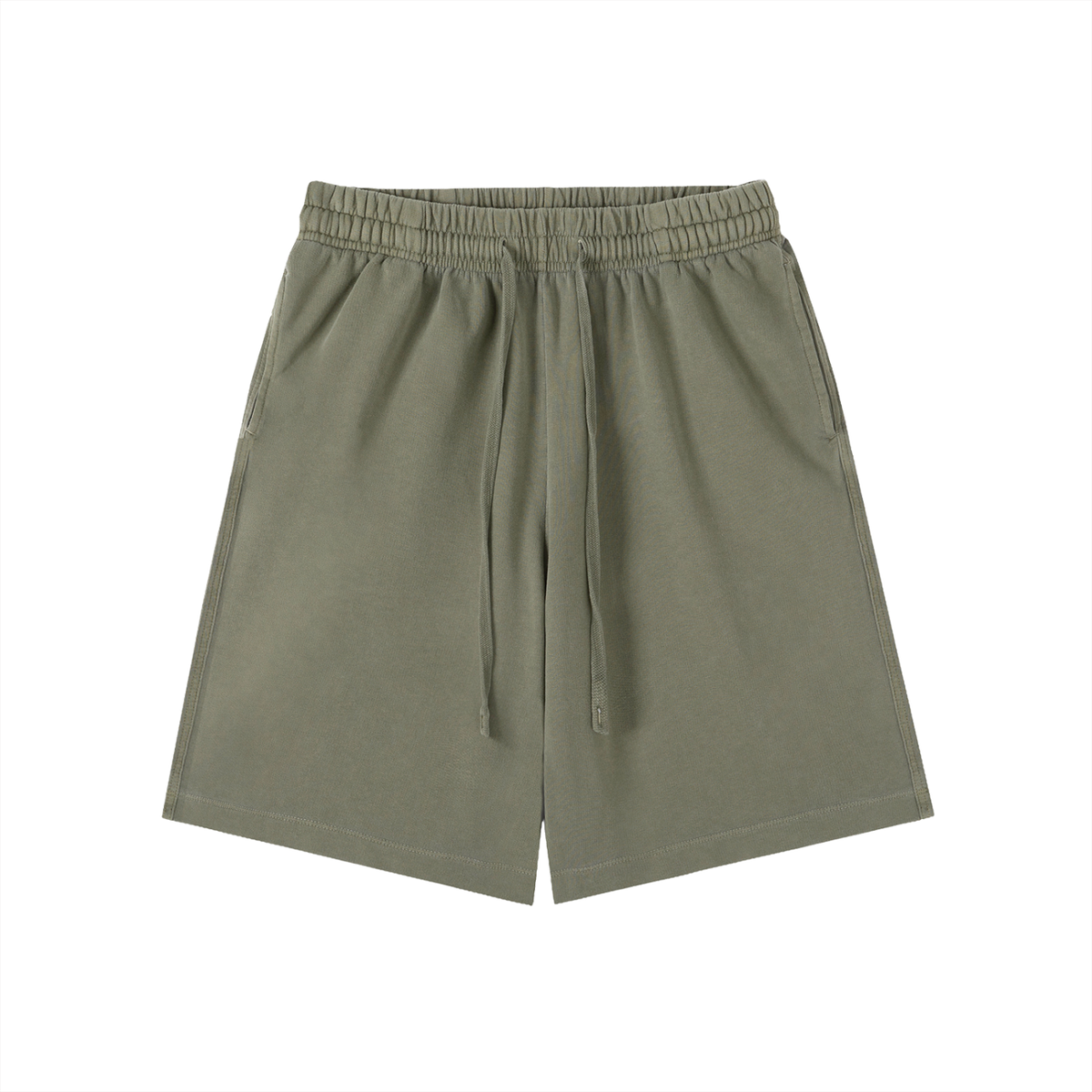 Vintage Wash Cotton Shorts