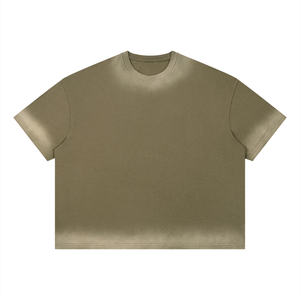 Unisex Boxy Sunfade Vintage Wash T-Shirt – Oversized Premium Streetwear Tee