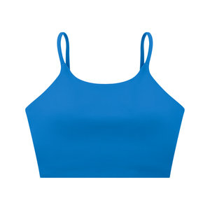 Women's Spaghetti Strap Yoga Sports Bra – Low Impact Activewear Bra