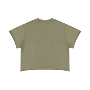 Unisex Boxy Raw Edge T-Shirt – Oversized Premium Cotton Streetwear Tee