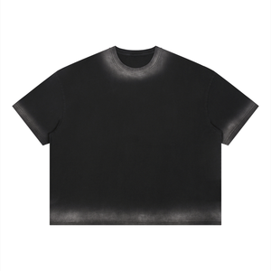 Unisex Boxy Sunfade Vintage Wash T-Shirt – Oversized Premium Streetwear Tee