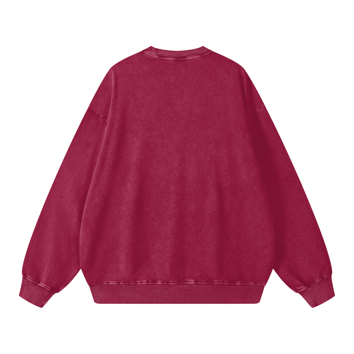 Snow Washed Oversized Sweatshirt – Premium Unisex Heavyweight Streetwear Pullover