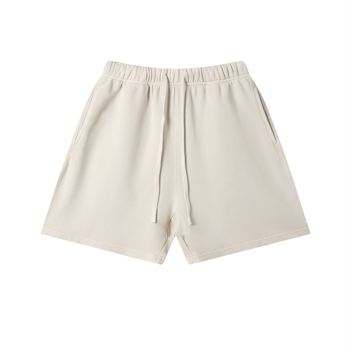 Unisex Vintage Wash Cotton Shorts – Relaxed Fit Streetwear Shorts