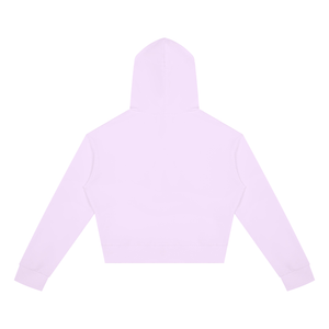 Women's Crop Full Zip Hoodie