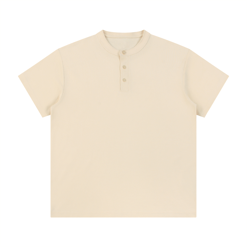 Short Sleeve Henley Shirt