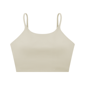 Women's Spaghetti Strap Yoga Sports Bra – Low Impact Activewear Bra