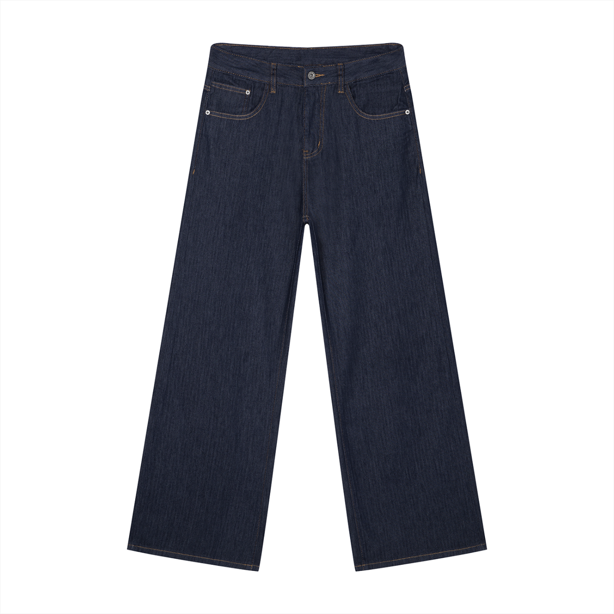 Men's Loose Fit Wide Leg Jeans – Relaxed Baggy Denim Pants