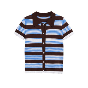 Casual All-Match Short-Sleeve Knit Top For Women