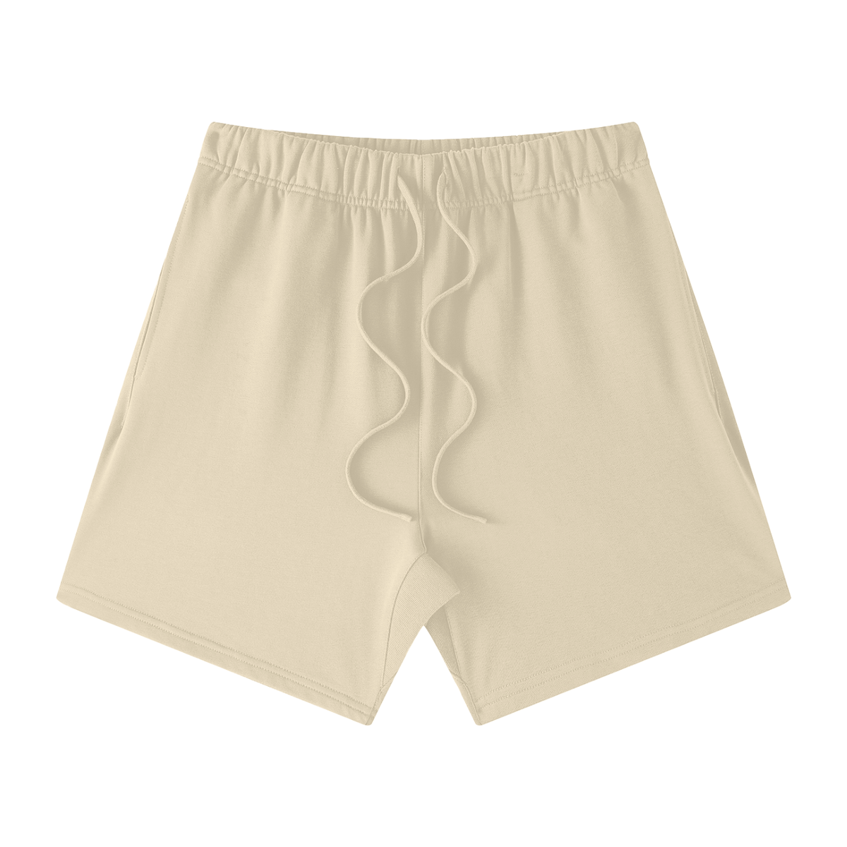 Unisex Earth Tone Loose Fit Cotton Shorts