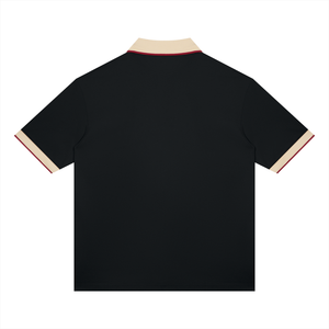 Unisex Color Block Polo Shirt