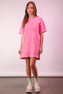 Very J Plus Size Mineral Washed Knit Shift Mini Dress – MYN2O